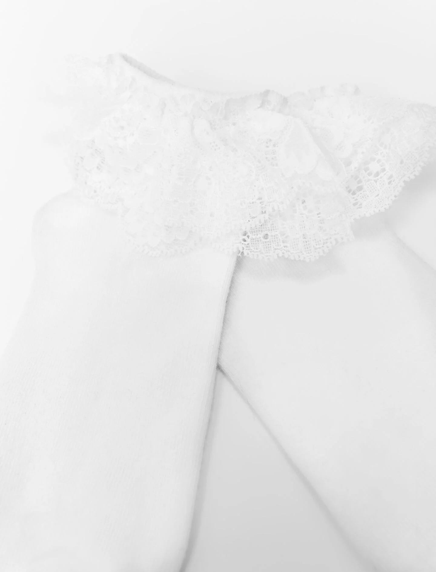 Lace frill socks White - Image 2