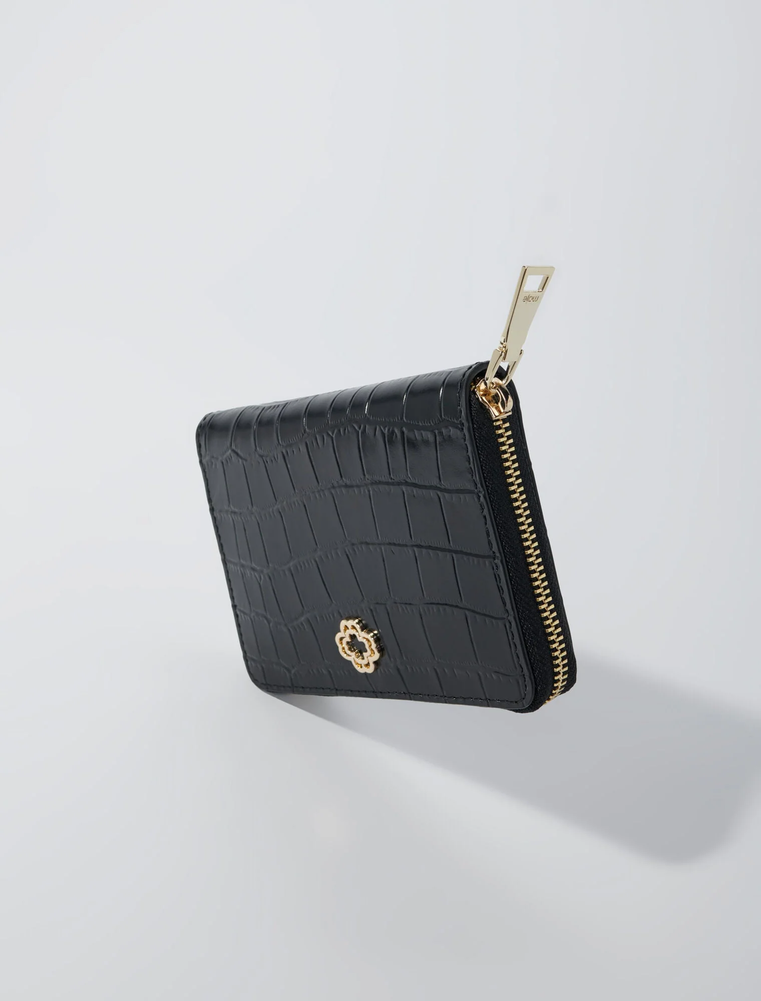 Leather wallet Black - Image 5
