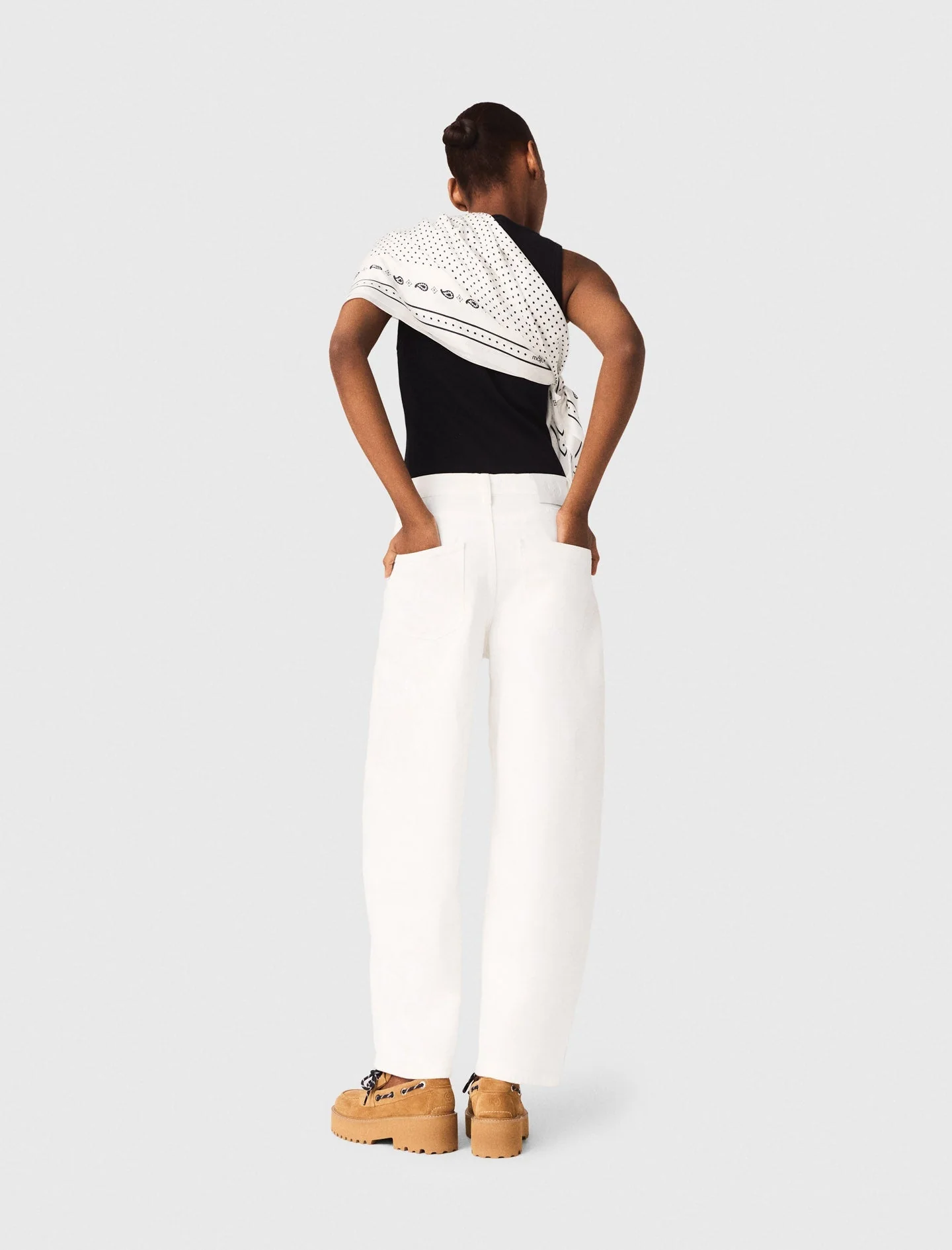 Balloon Jeans White - Image 3