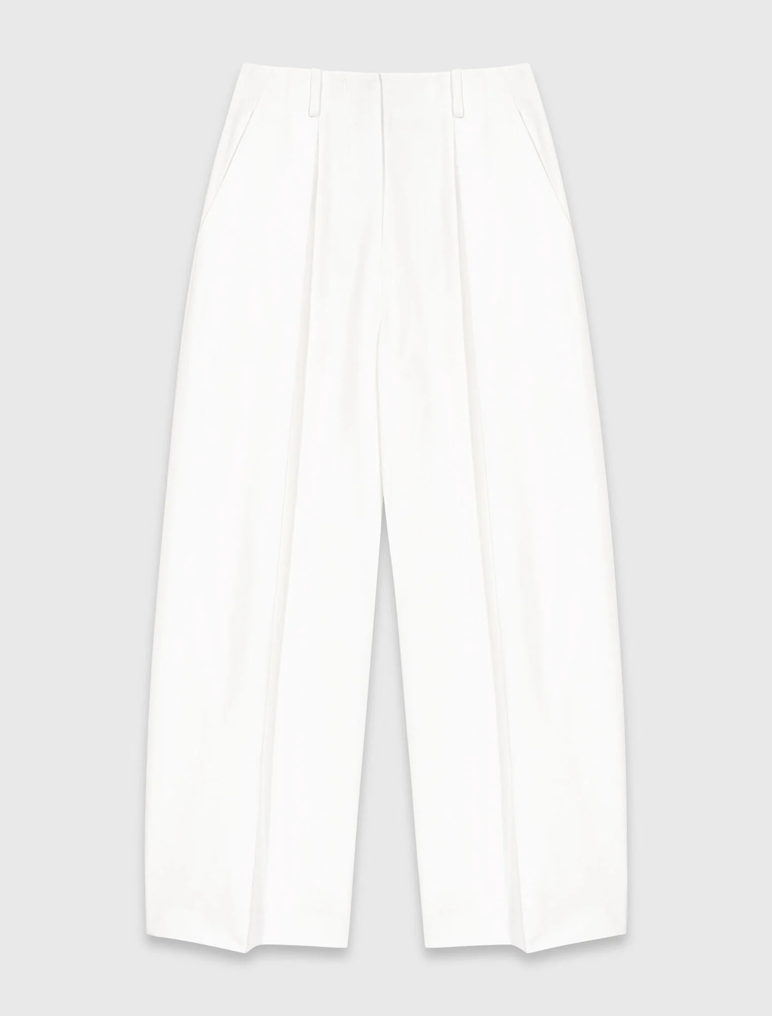 Balloon Suit Trousers White - Image 6