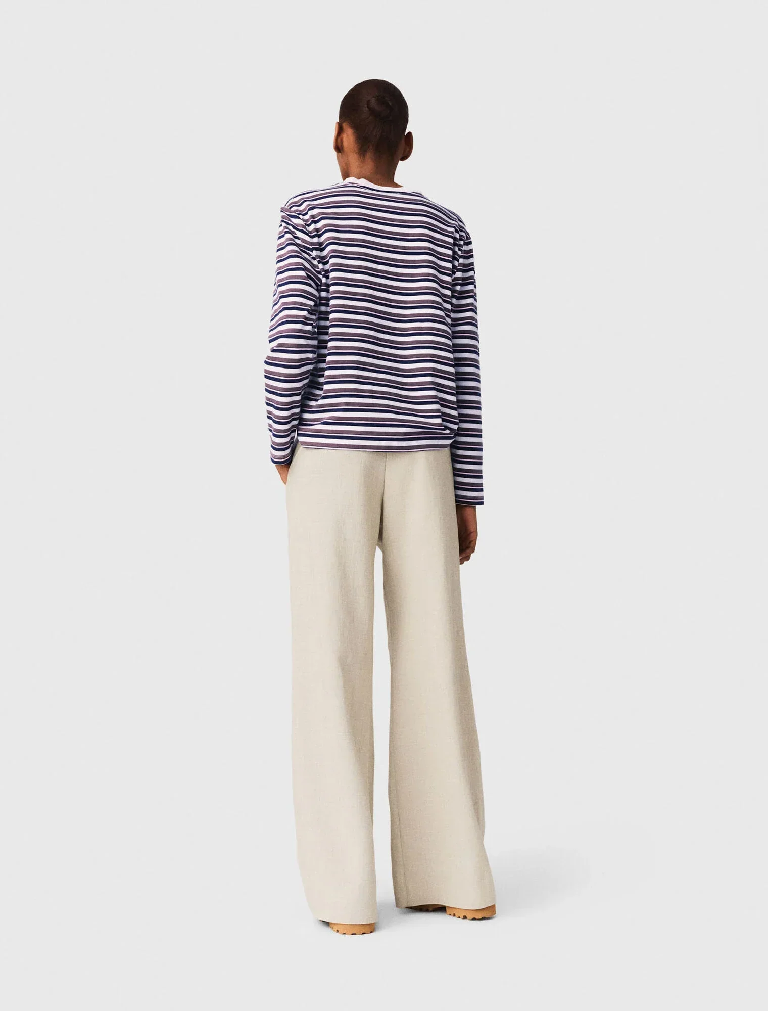 Suit Trousers Beige - Image 3
