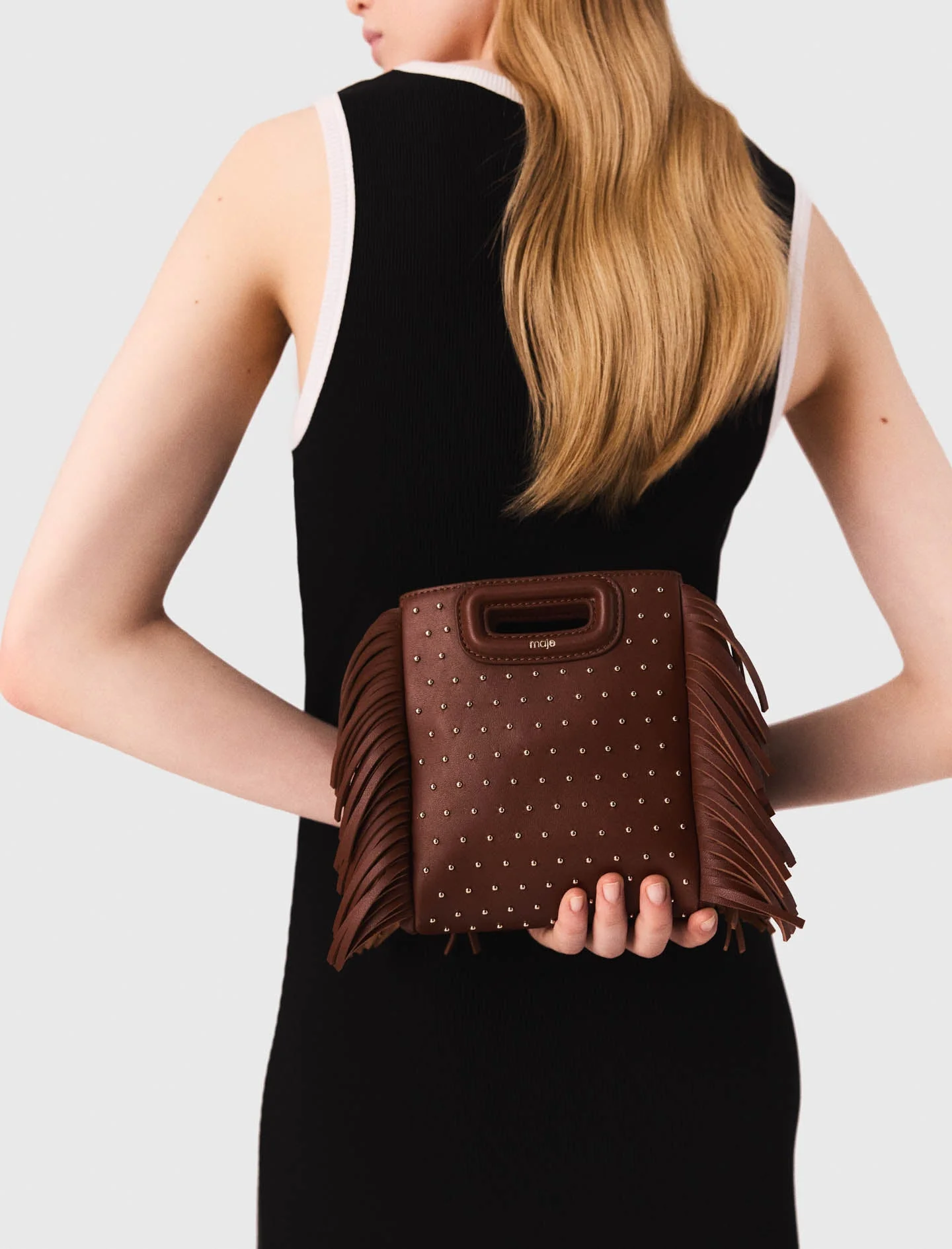 Jersey tank dress Black - Image 6