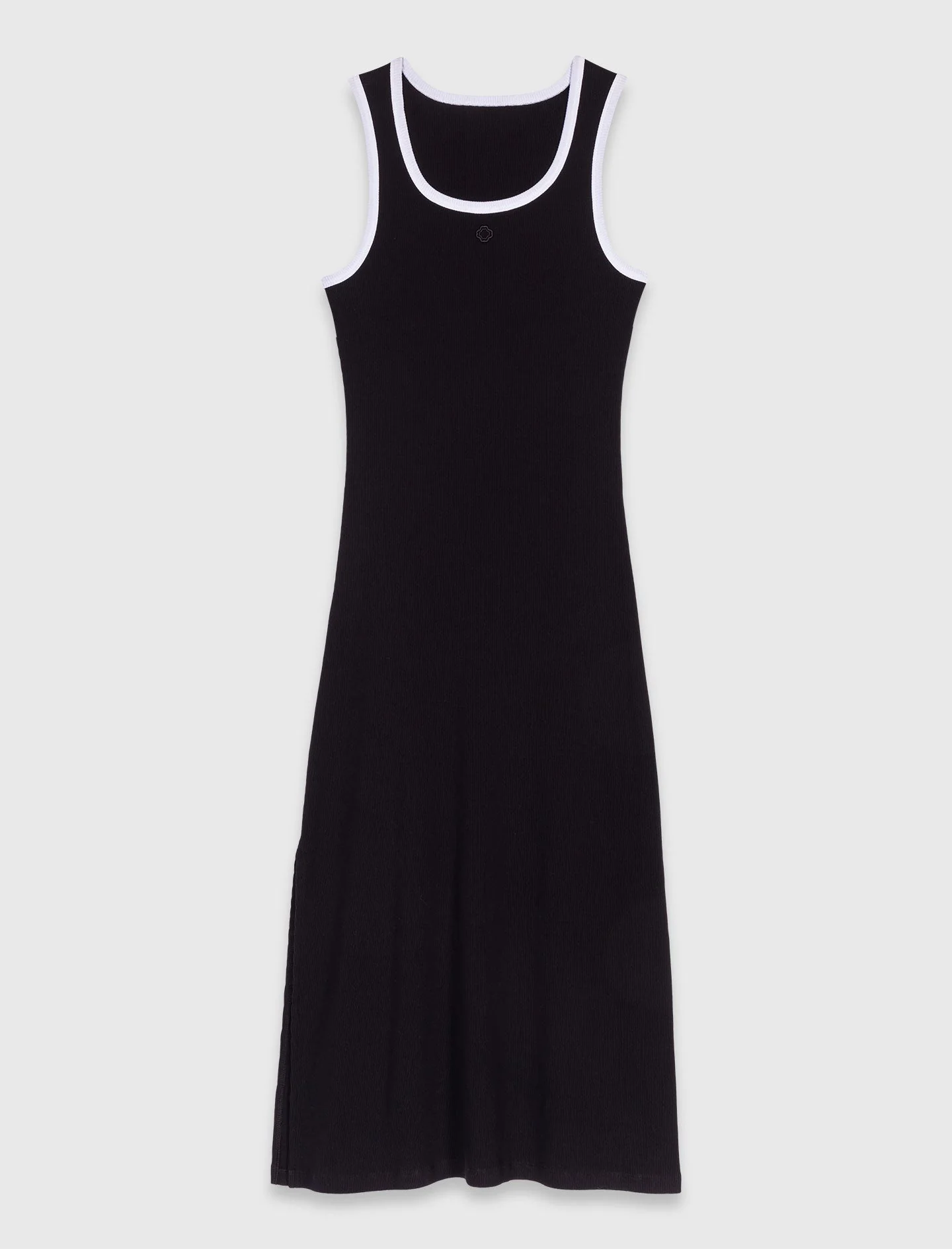 Jersey tank dress Black - Image 8