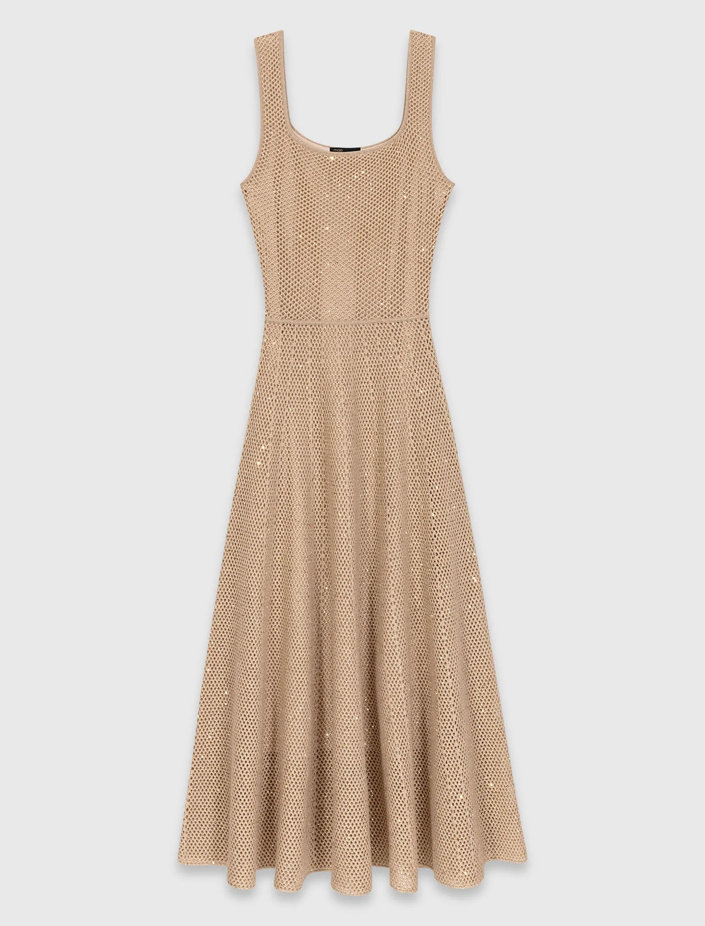 Rhinestone knit maxi dress - Image 7